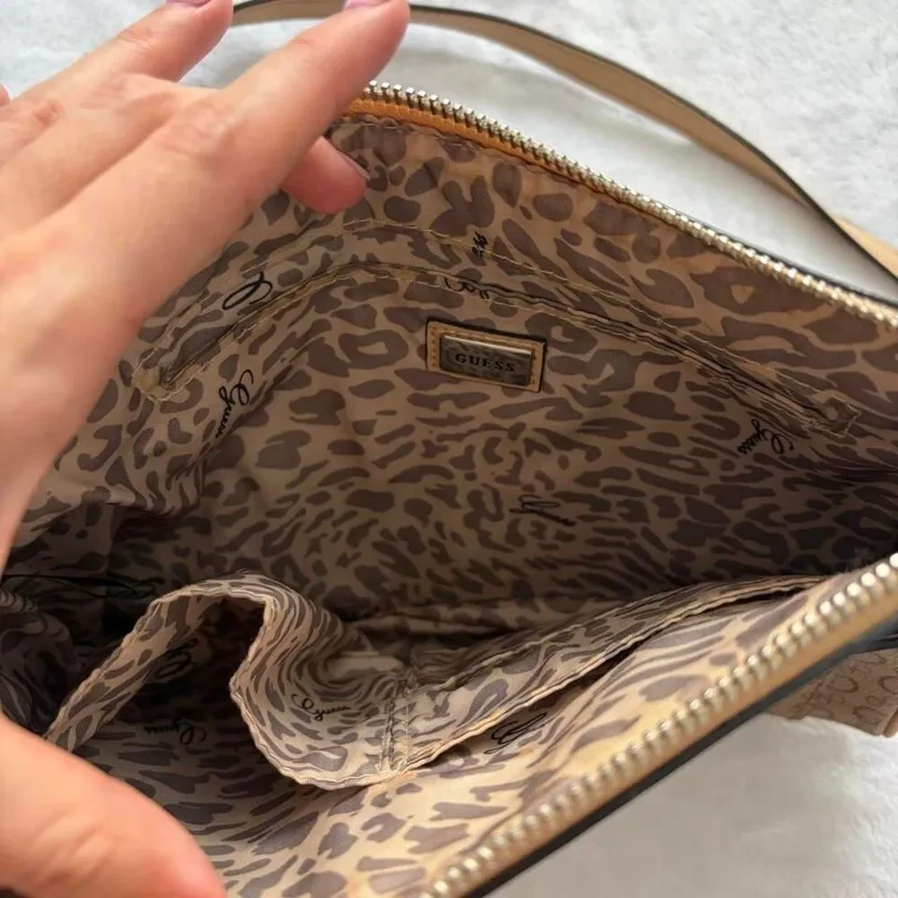 Guess Women's Brown and Tan Bag